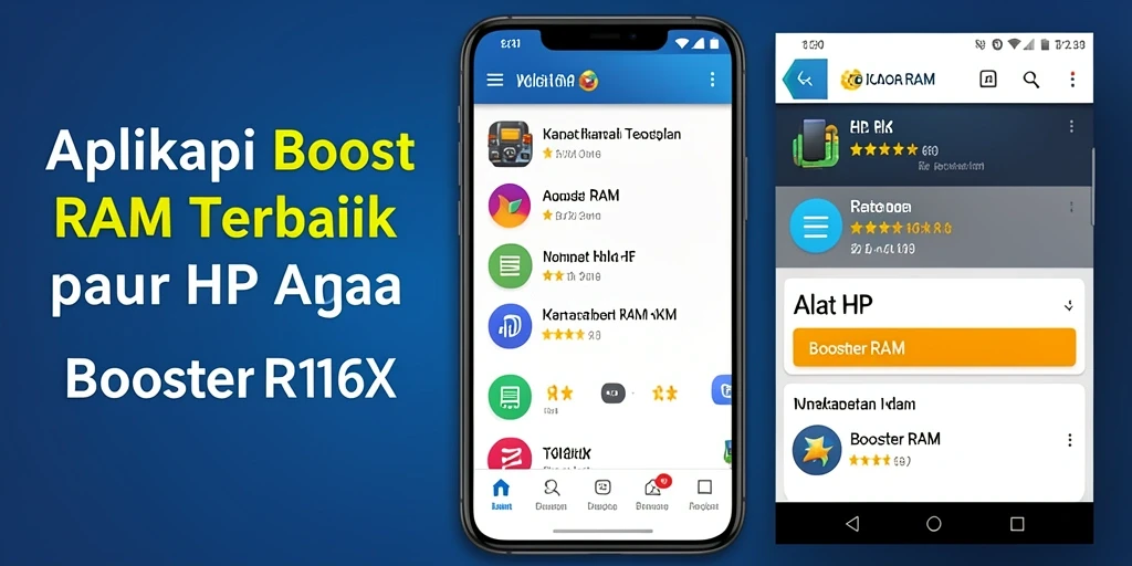 Tampilan antarmuka pengguna 116X yang bersih dan sederhana.