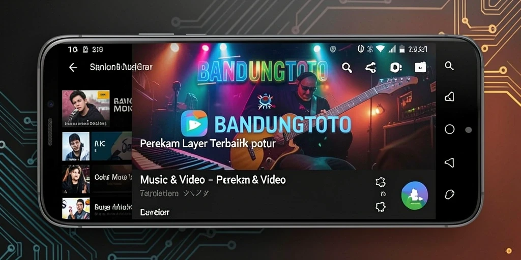 Tampilan antarmuka BANDUNGTOTO saat merekam layar.