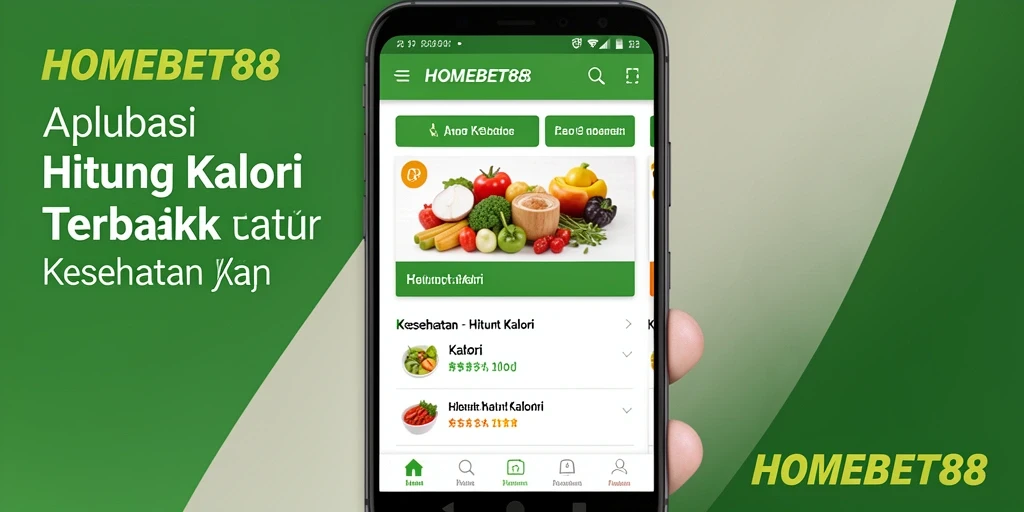 Tampilan antarmuka HOMEBET88 yang mudah digunakan untuk menghitung kalori.
