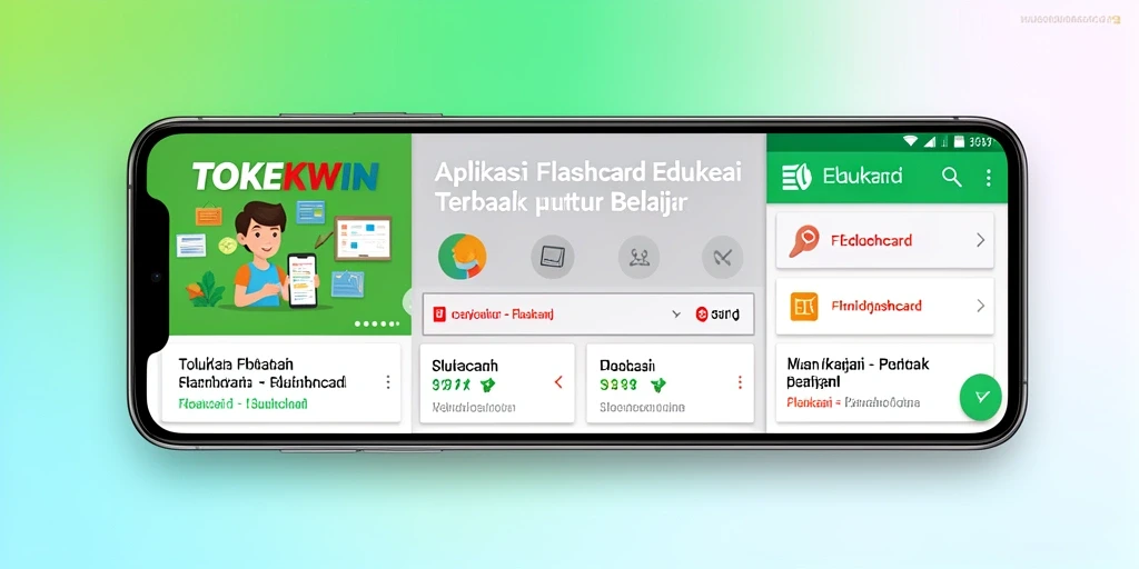 Tampilan antarmuka aplikasi TOKEKWIN yang intuitif dan menarik.