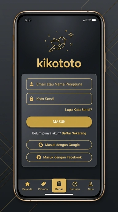 Panduan Masuk Akun Kikototo untuk Pengguna Android